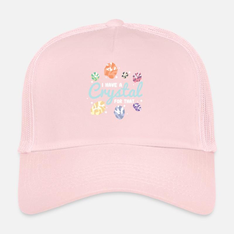 Crystal crystals gemstones Trucker Cap