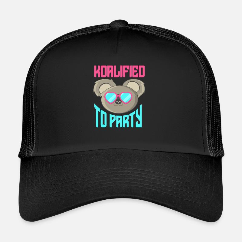 Cute koala graphic Australia retro party Trucker Cap