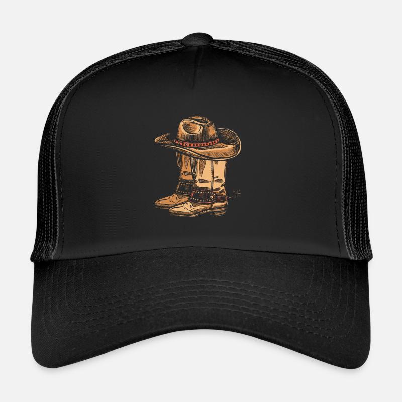 Cowboy Rodeo Cowboyhut Trucker Cap