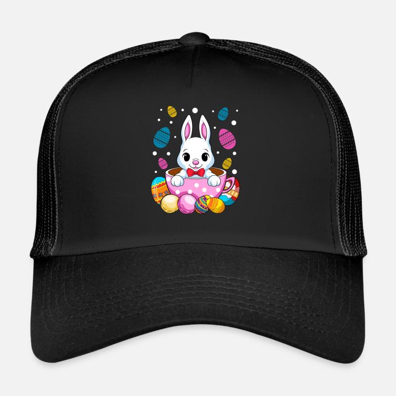 Easter Bunny Bunny Easter Bunny Easter Chocolate Eggs Trucker Cap