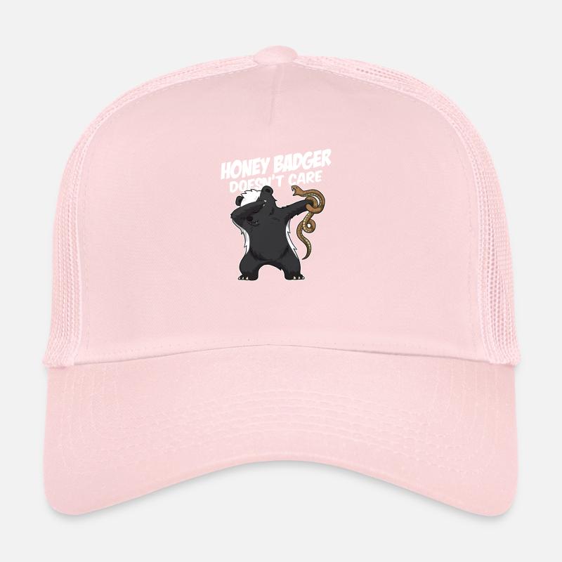 Honey Badger Doesn’t Care Trucker Cap