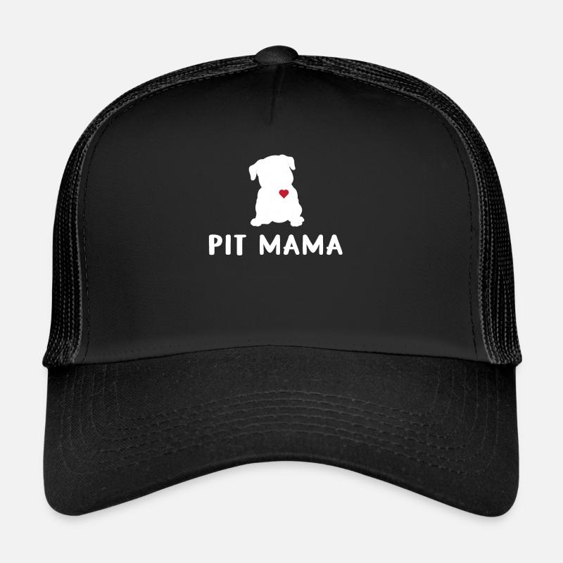 Pit Mama Pit bull Mama Haustier Adoption Hund Trucker Cap