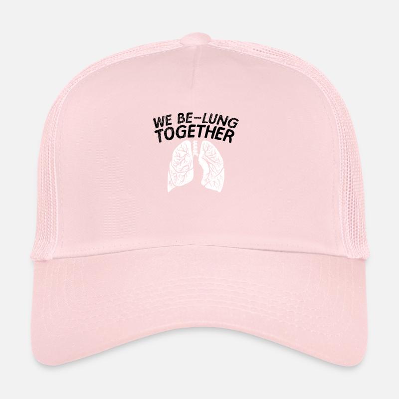 We Be Lung together Astathathics Lung Therapists Trucker Cap