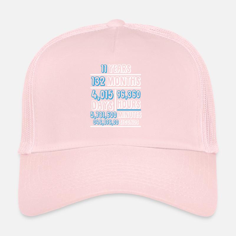 Anniversaire de 11 ans Casquette trucker 