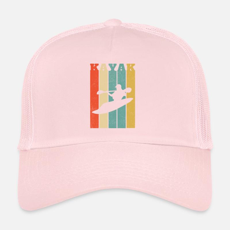 Bandes verticales de kayak d'eau vive Casquette trucker 