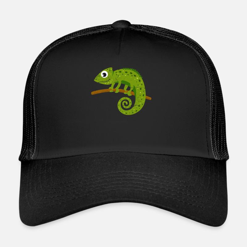 Chameleon - Trucker Cap - Schwarz/Schwarz