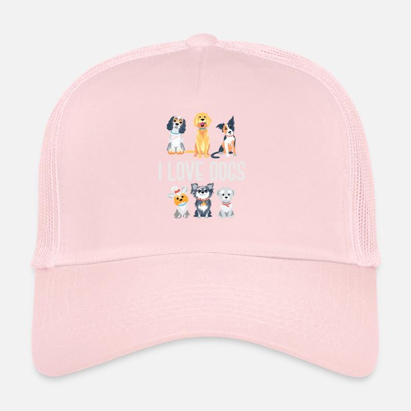 Amoureux des chiens Casquette trucker 