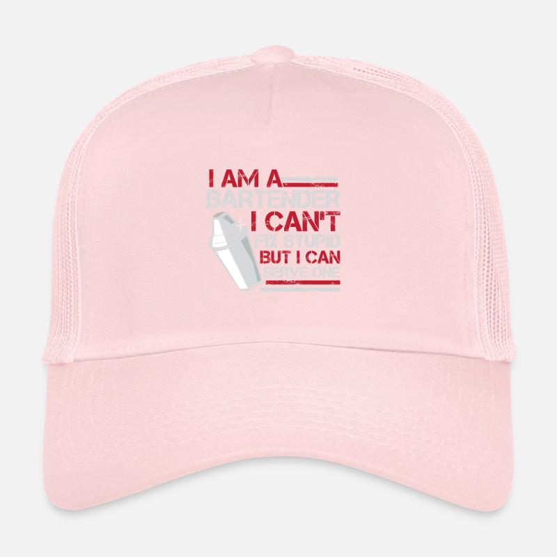 Hilarious bartender waiter bartender mixer Trucker Cap