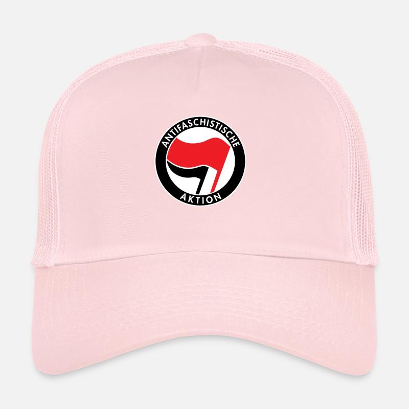 Action antifasciste, Logo Antifa, Drapeaux Casquette trucker 