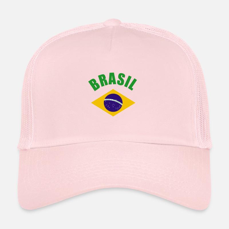 Brasilien Ordem E Progresso Trucker Cap