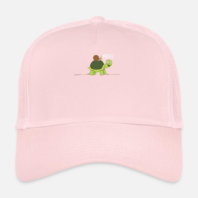 Turtle and snail WHEEEE Trucker Cap