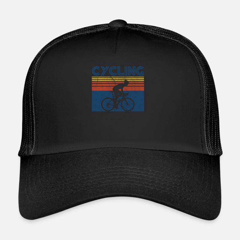 Vélo rétro cycliste course vélo rétro cadeau Casquette trucker 