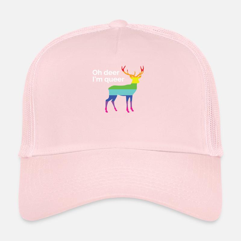 Oh Hirsch, ich bin queer - schwuler Stolz Trucker Cap