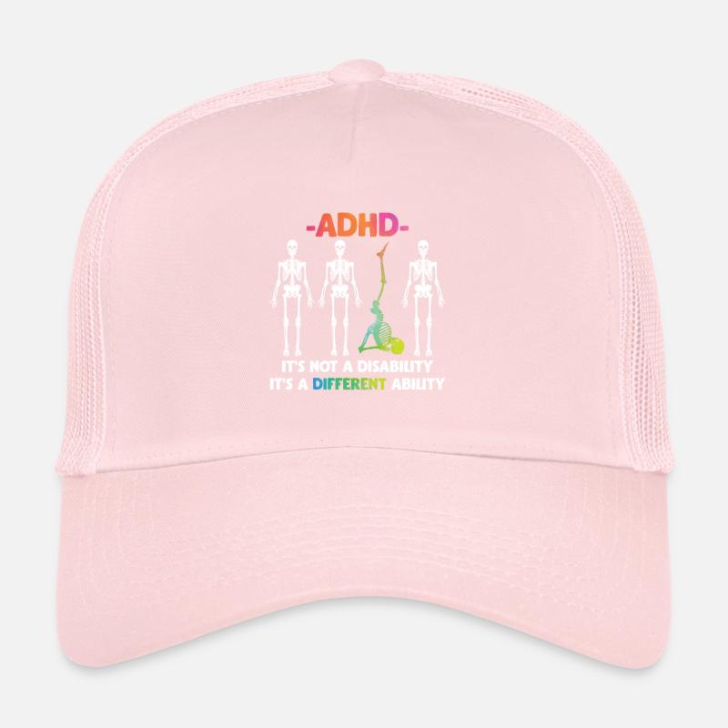 TDAH Pas de handicap Aptitudes particulières Casquette trucker 