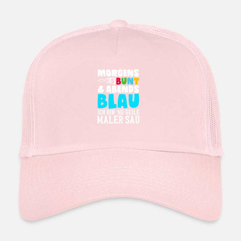 Maler und Lackierer Sprüche Malen Kunst Trucker Cap