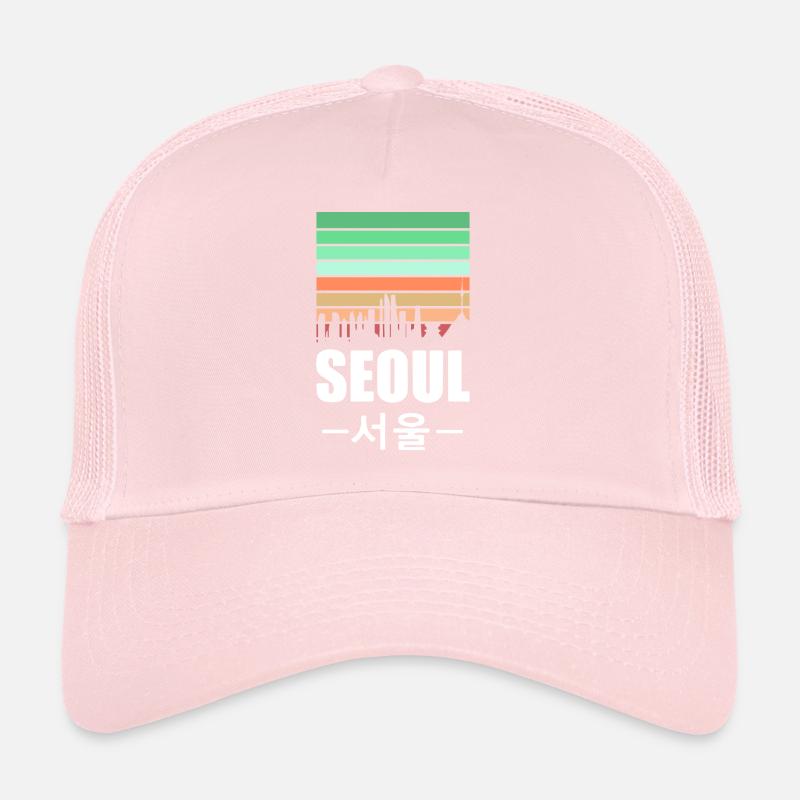 Corée du Sud Séoul Corée Corée Kpop Asie Vacances Casquette trucker 