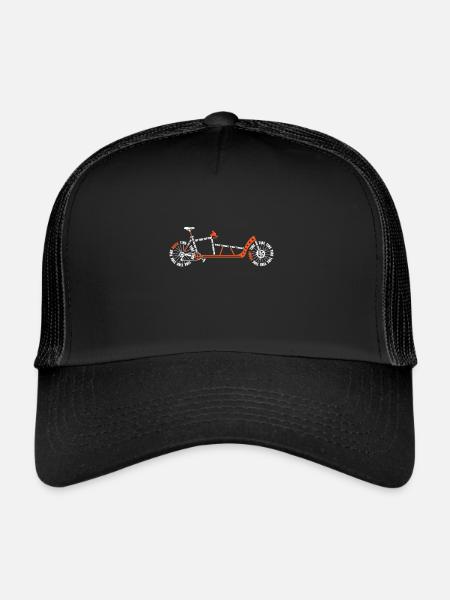 Vélo Cargo Anatomy Dutch Bike Vélo Cargo - Casquette trucker  - noir/noir - Devant