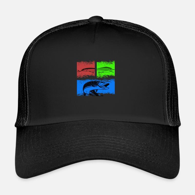 Lures and pike predator fishing - Trucker Cap - black/black