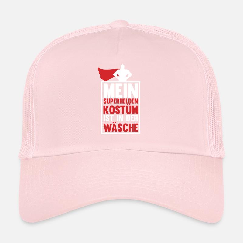 Mein Superhelden Kostüm ist in der Wäsche Karneval Trucker Cap