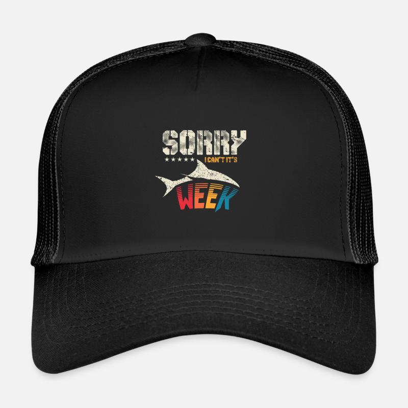 Requin requin grand requin blanc requin aileron de requin cadeau Casquette trucker 