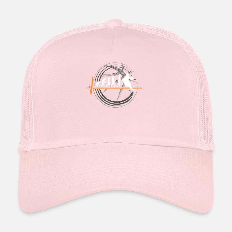 Basketball evolution basketball player Trucker Cap