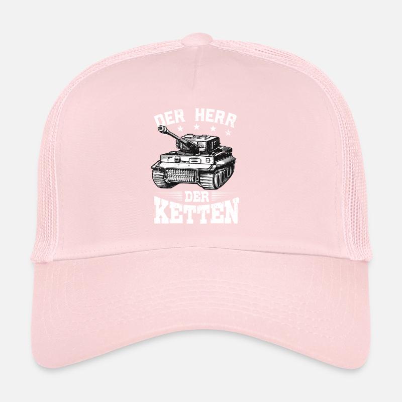Panzer Spruch - Der Herr der Ketten - Kampfpanzer Trucker Cap