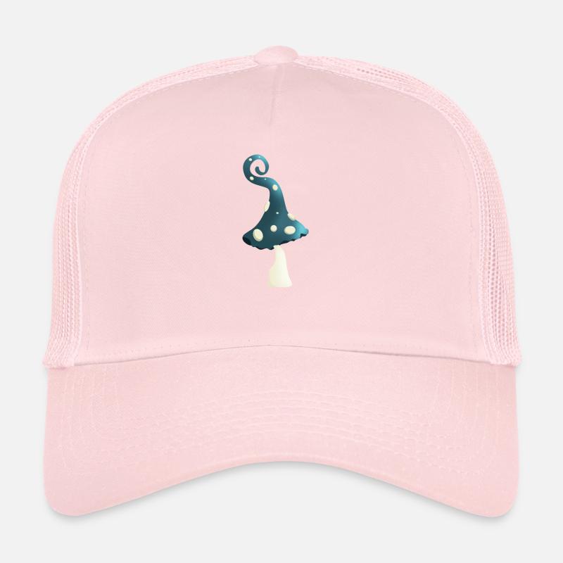 Champignon magique d'une forêt magique Casquette trucker 