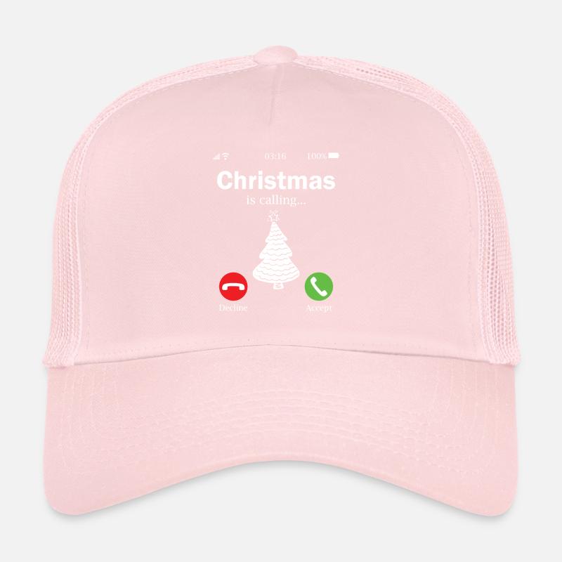 Christmas is calling Trucker Cap