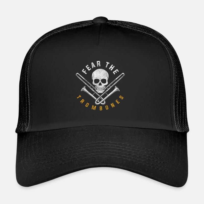 Trombone Musicians Orchestra Trucker Cap