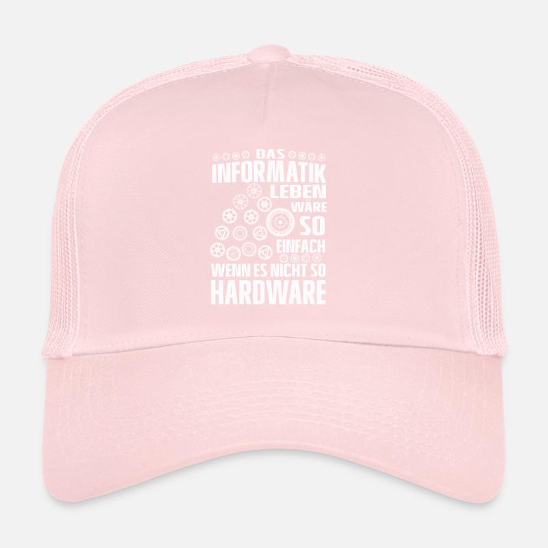 Lustiger Informatik Spruch für Informatiker Trucker Cap