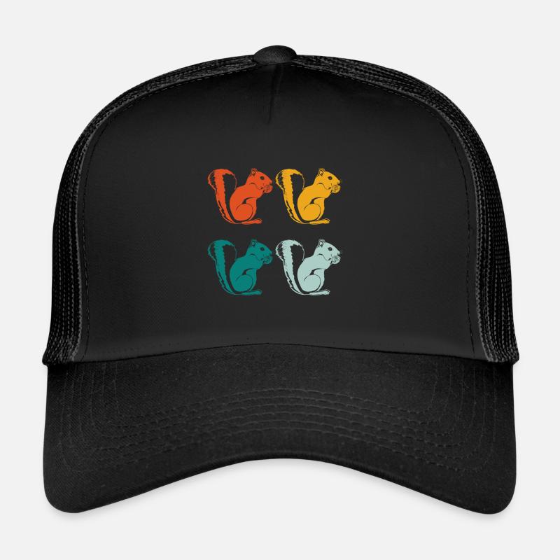 Animaux écureuil Casquette trucker 