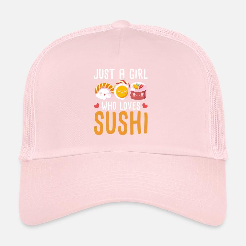 Fille de sushi kawaii Casquette trucker 