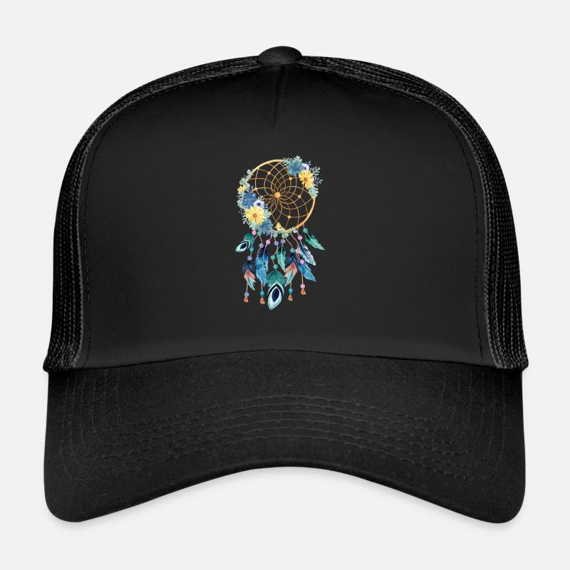 Dream catcher flowers Indians Trucker Cap
