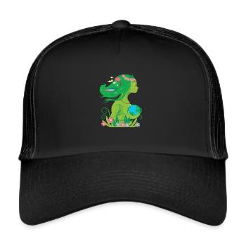 Nature: Mother Nature - Trucker Cap - black/black - Front
