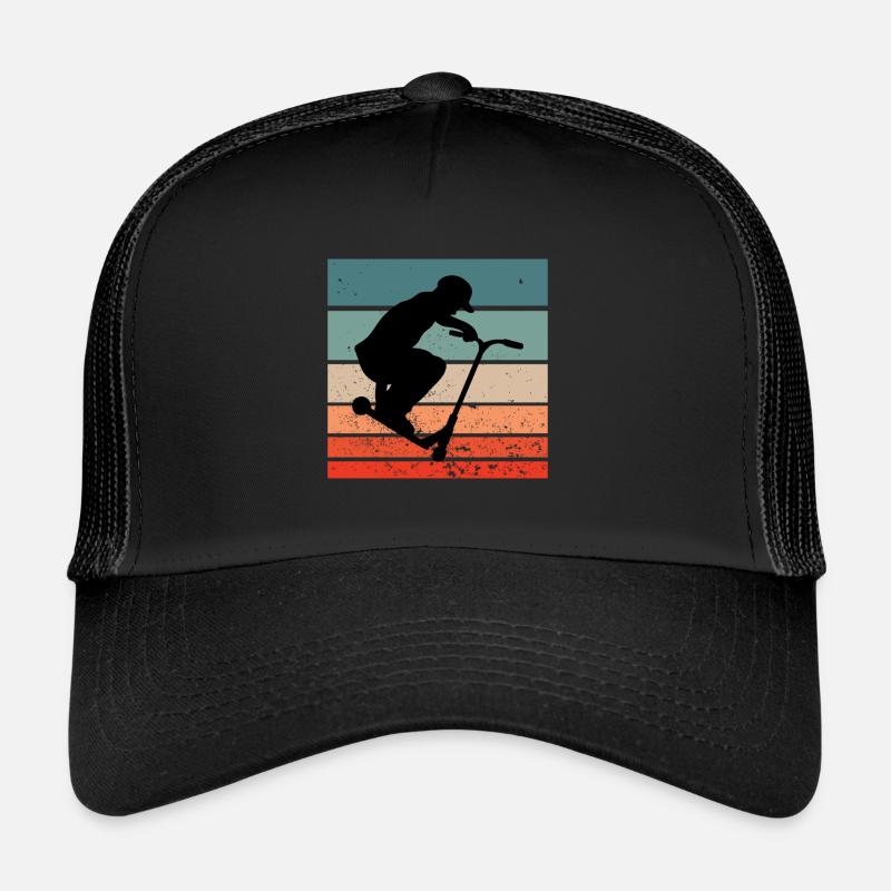 Scooter Roller Skater Tricks Trucker Cap