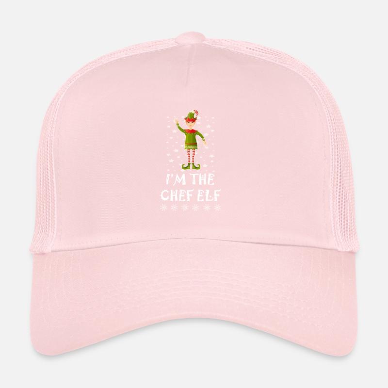 Ich Bin Der Chef Elf Matching Familiengruppe Trucker Cap