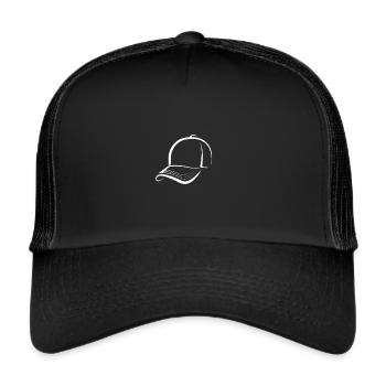 Casquette - Casquette trucker  - noir/noir - Devant