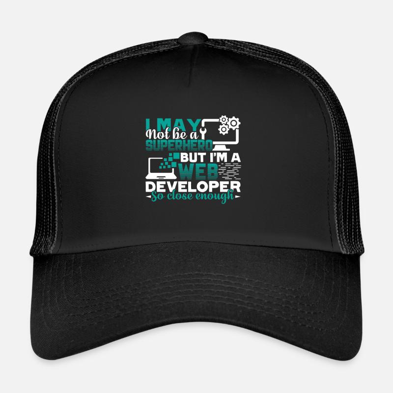 Développeur Web Je suis un développeur Web Casquette trucker 
