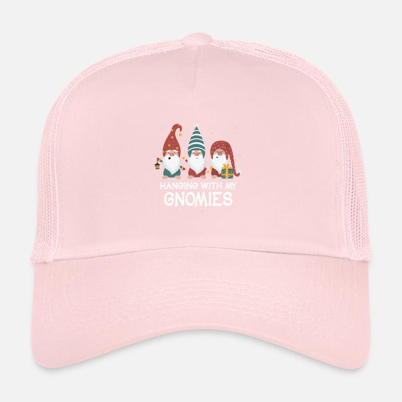 Lustige Weihnachtszwerge Weihnachtsmann Gnom Trucker Cap