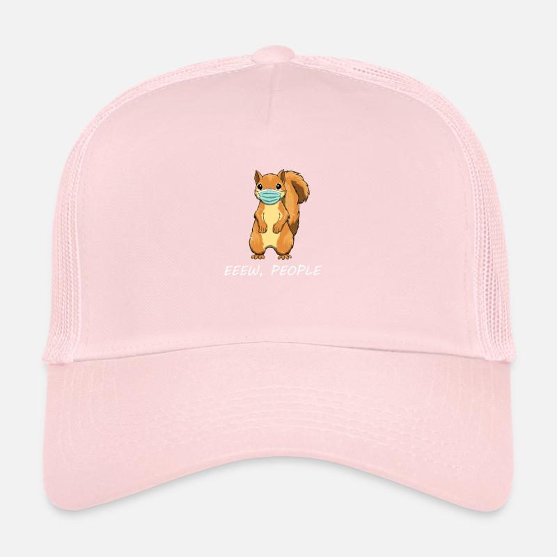 Lustiges Eichhörnchen Retro Party Squirrel Maske Trucker Cap
