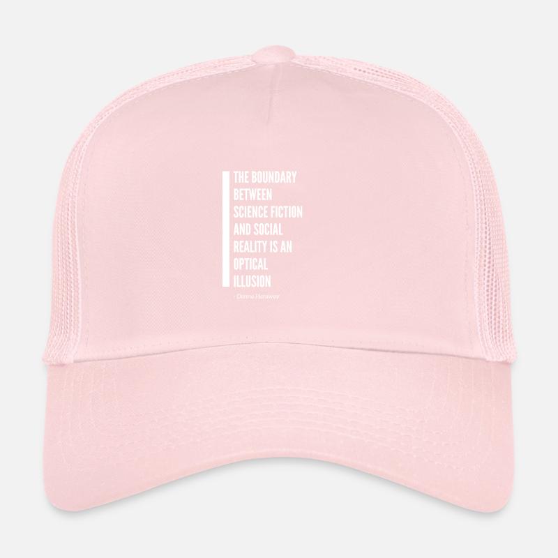 Donna Haraway cyborg zitat Trucker Cap