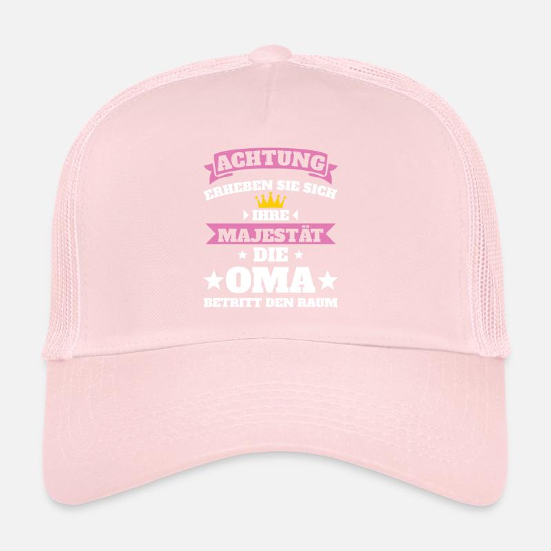 Oma Großmutter Beste Oma Trucker Cap