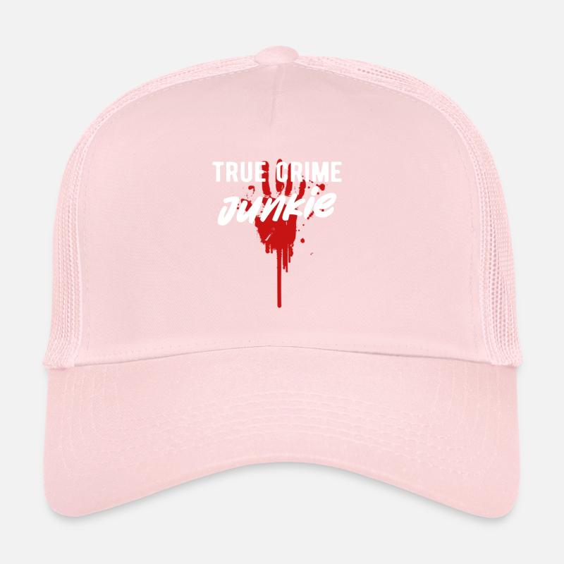 TRUE CRIME: True Crime Junkie Trucker Cap