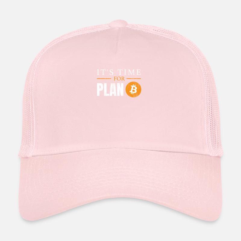 Bitcoin Il est temps pour le plan B Casquette trucker 