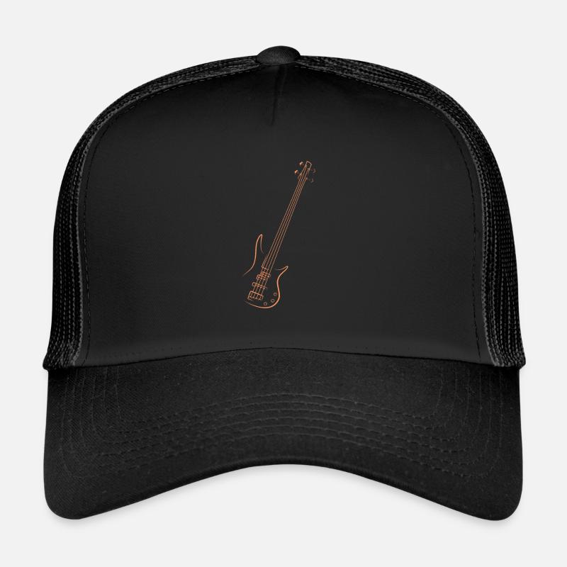 Guitare basse Casquette trucker 