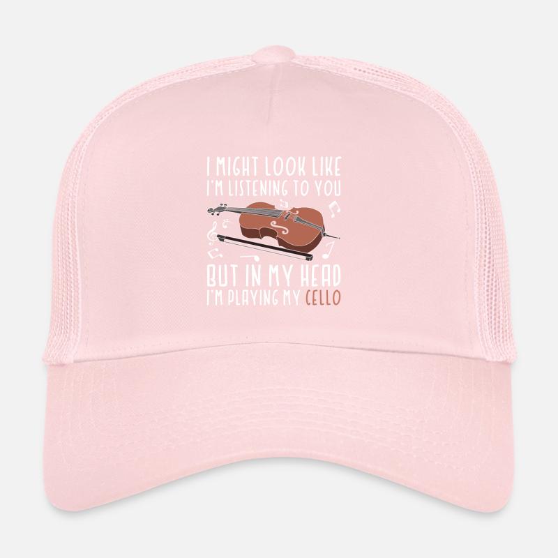 Cello Cellospieler Trucker Cap