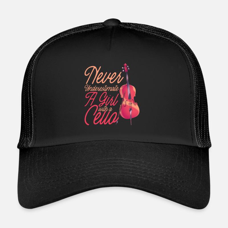 Cello - Trucker Cap - Schwarz/Schwarz