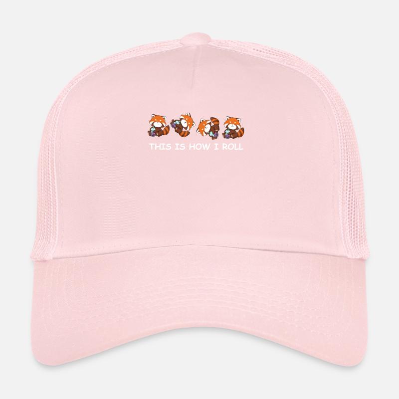 Bubble Tea Red Panda Gift C'est comme ça que je roule Casquette trucker 