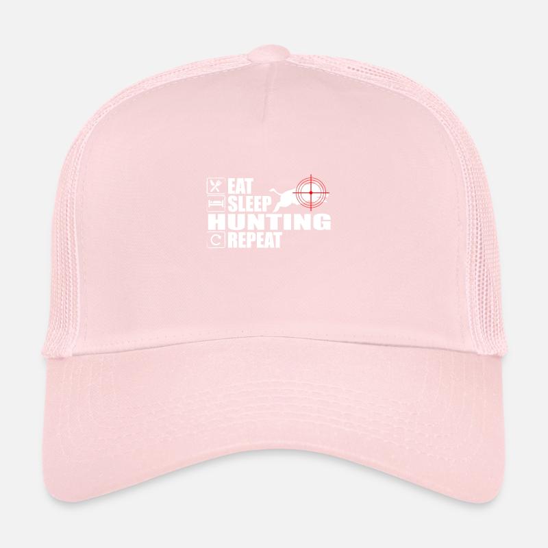 Eat Sleep Boar Hunt Répéter Hunter Casquette trucker 