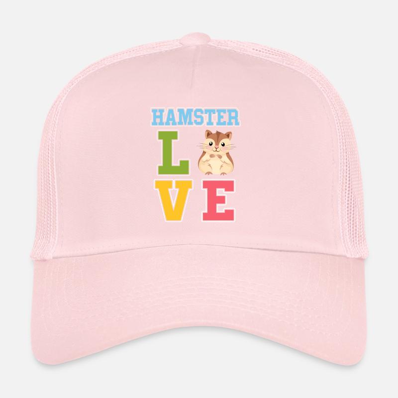 Lapin hamster mignon Casquette trucker 